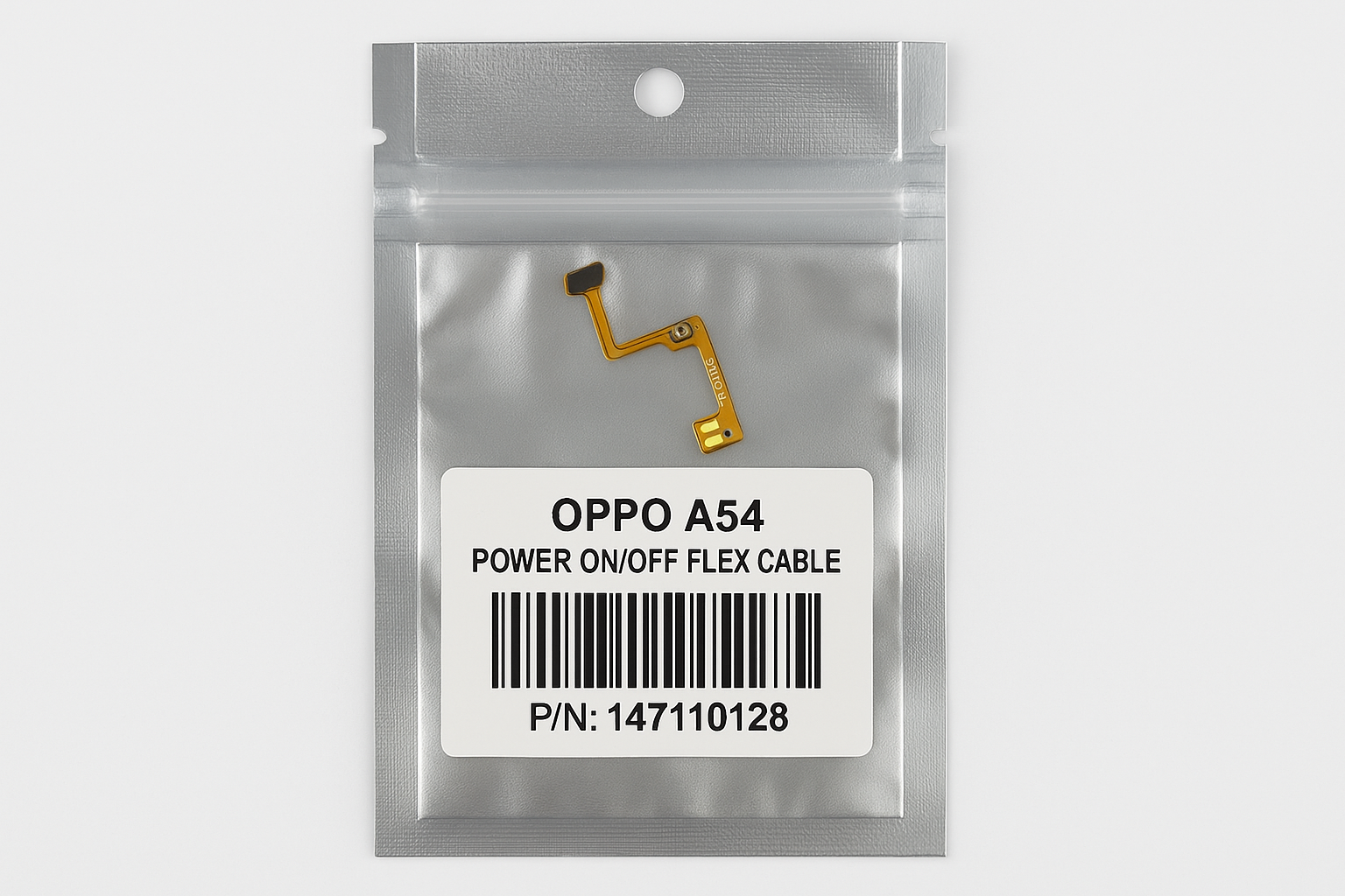 Oppo A54 Power Flex Cable - Professional Packaging