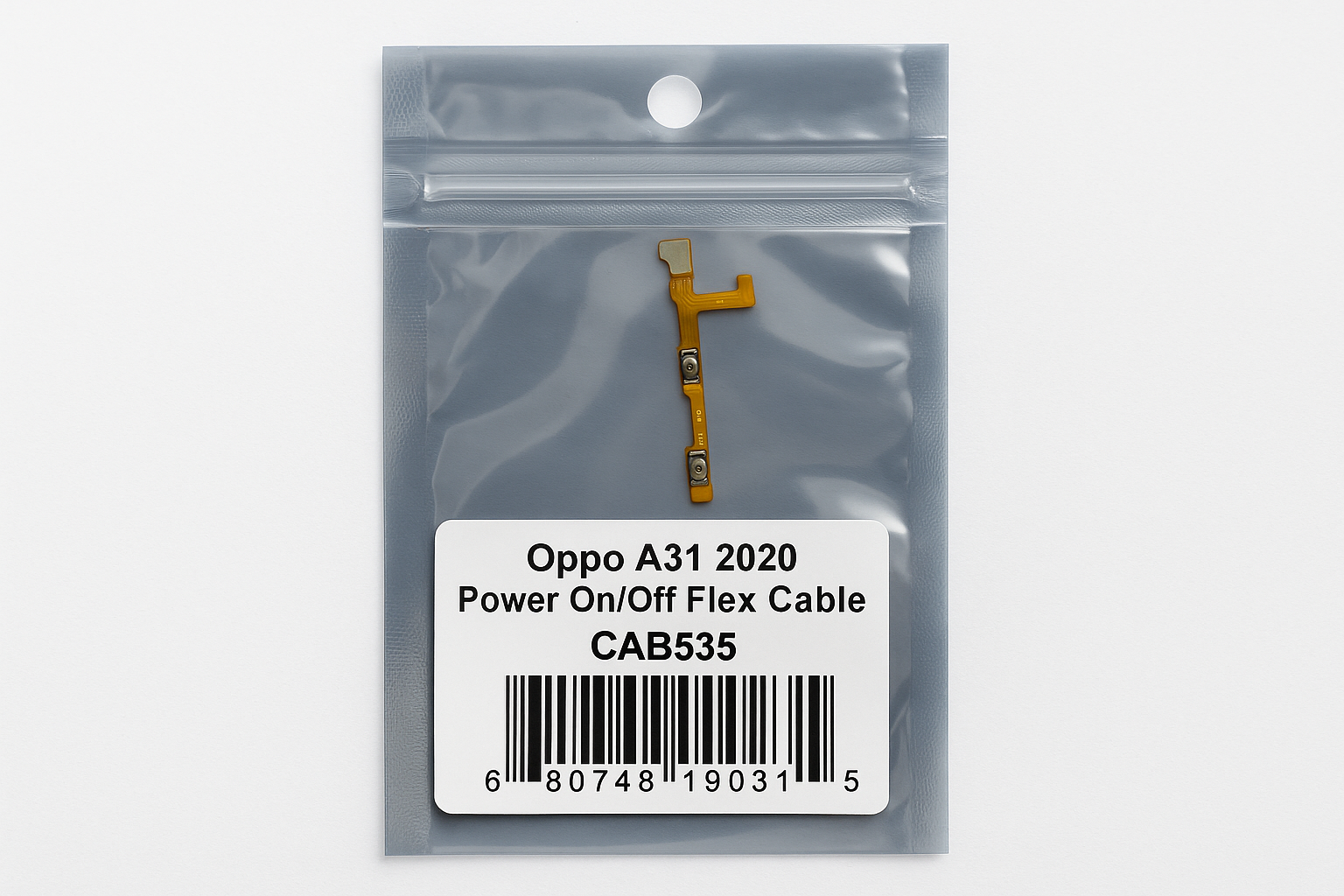 Oppo A31 2020 Power Flex Cable - Professional Packaging