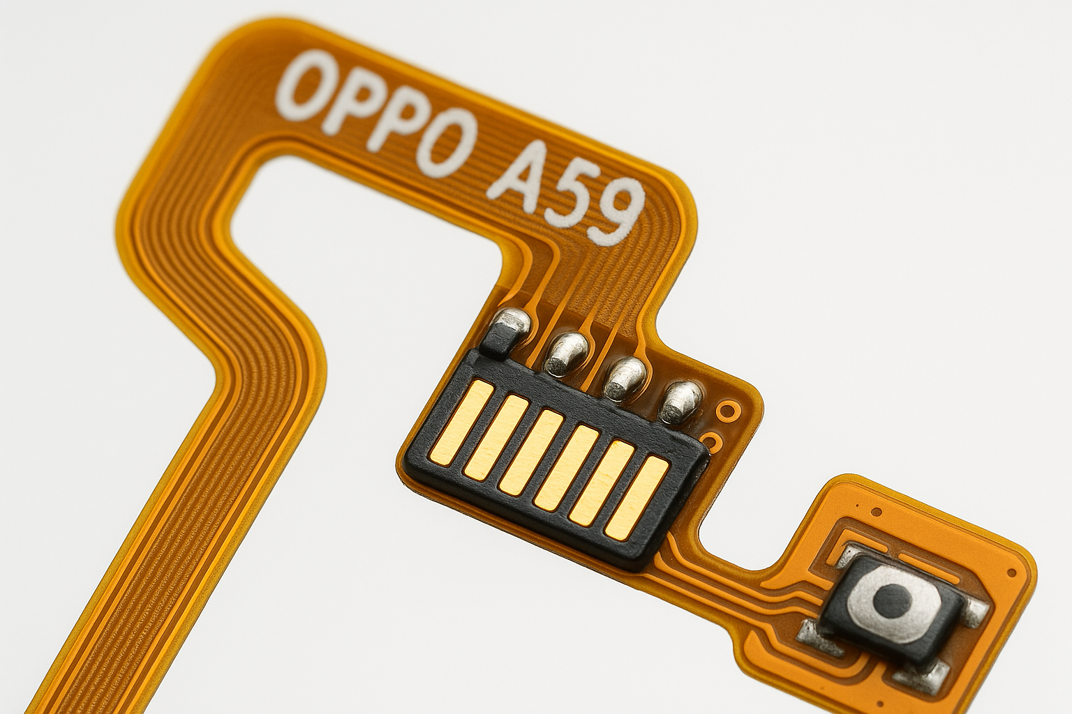 Oppo A59 Power Flex Cable - Connector Detail
