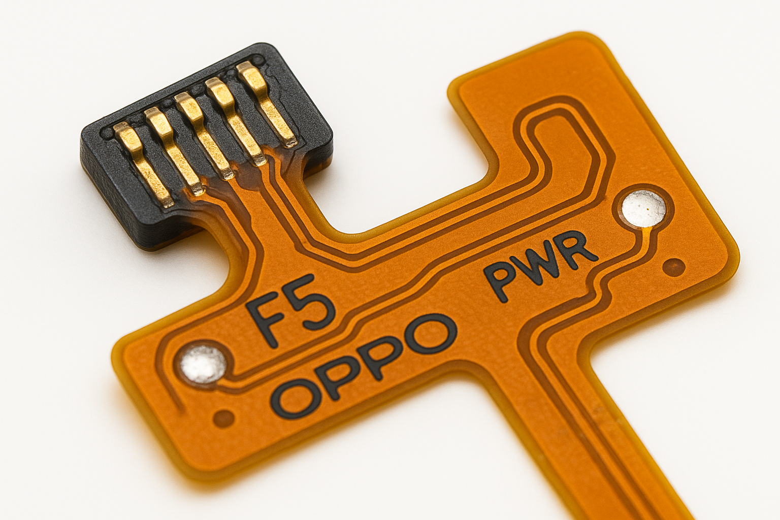 Oppo F5 Power Flex Cable - Connector Detail
