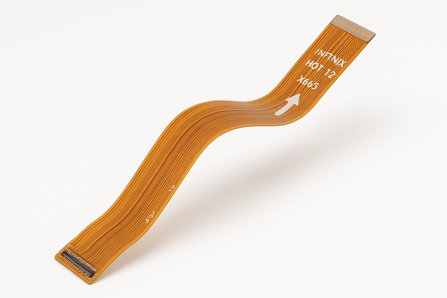 Infinix Hot 12 X665 Main Flex Cable Angled View