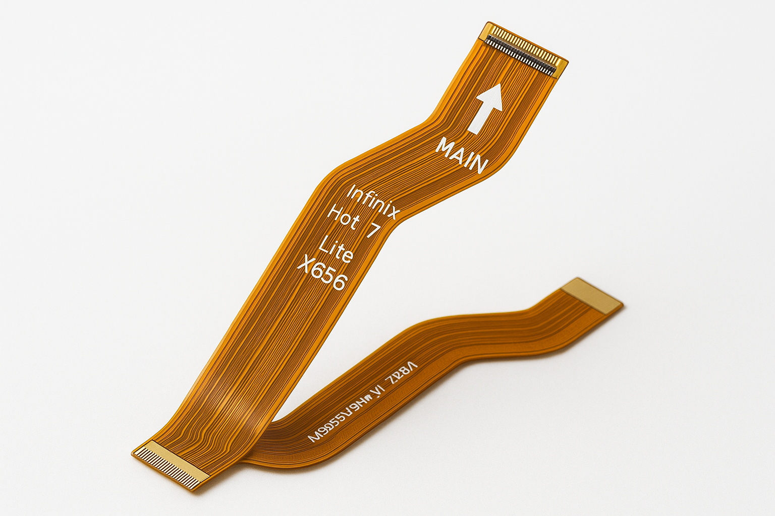 Infinix Hot 7 Lite X656 Main Flex Cable Angled View