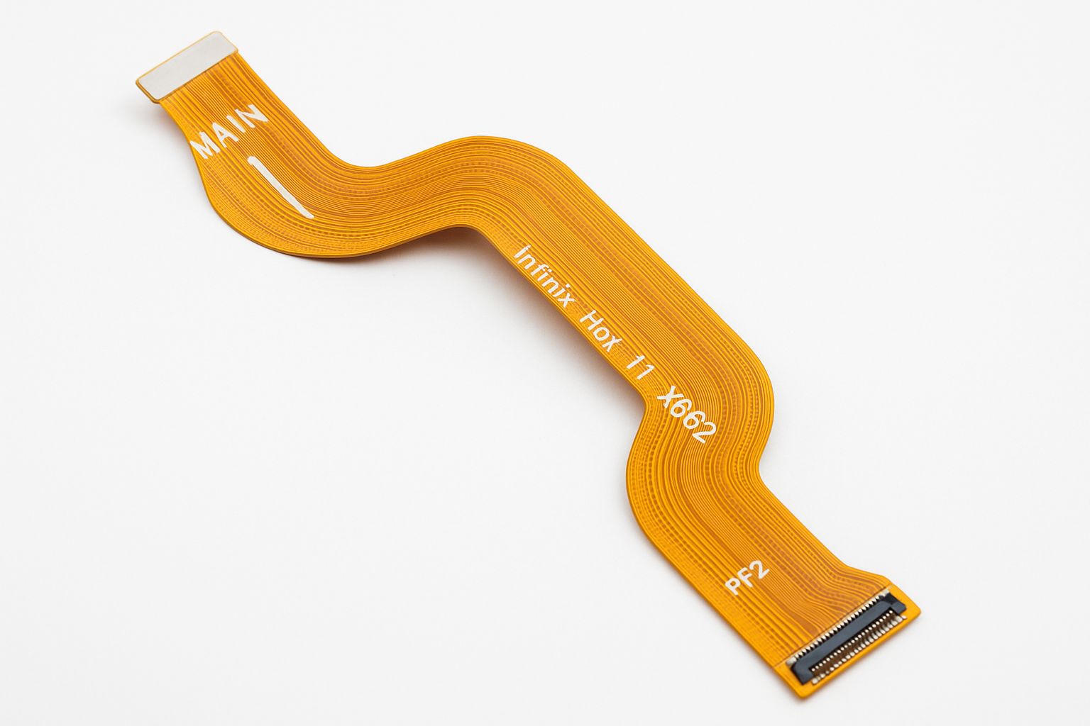 Infinix Hot 11 X662 Main Flex Cable Angled View