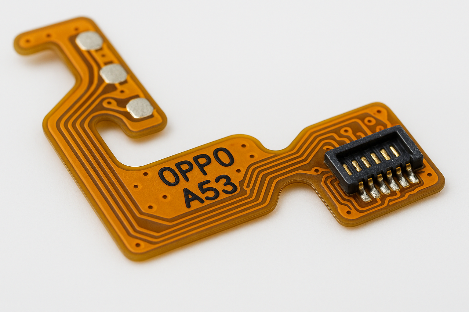 Oppo A53 Power Flex Cable - Connector Detail