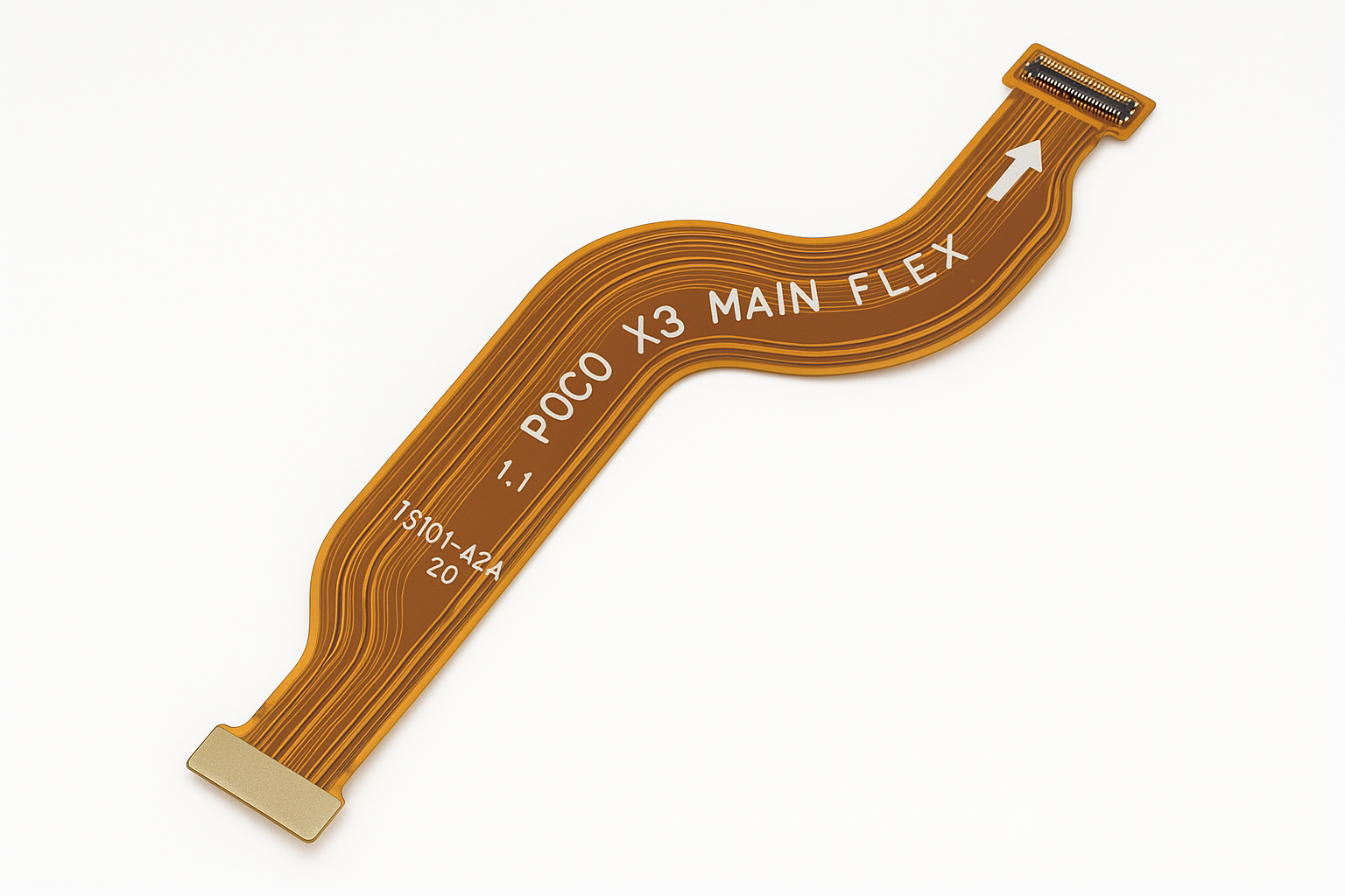Poco X3 Main Flex Cable Angled View