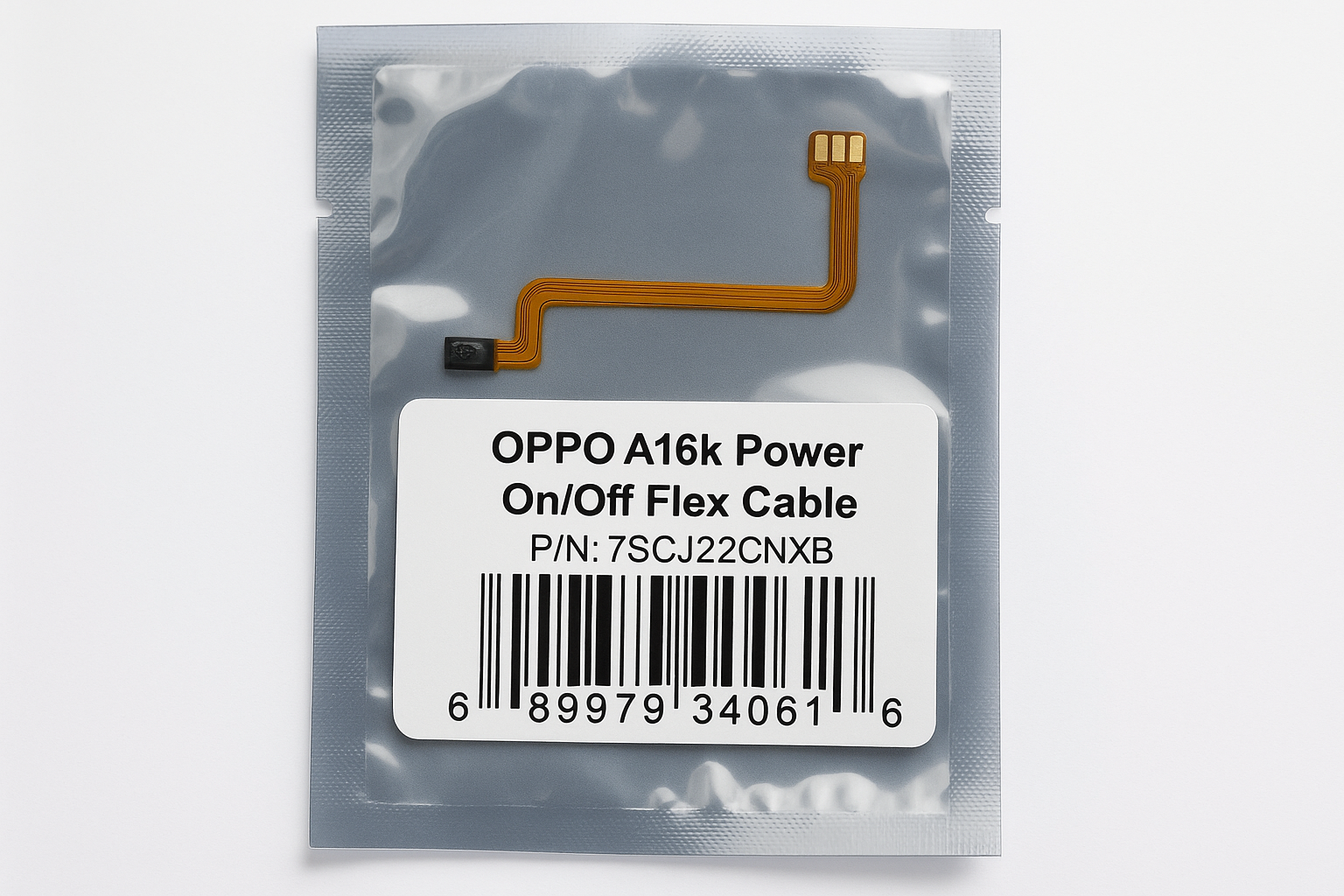 Oppo A16k Power Flex Cable - Professional Packaging