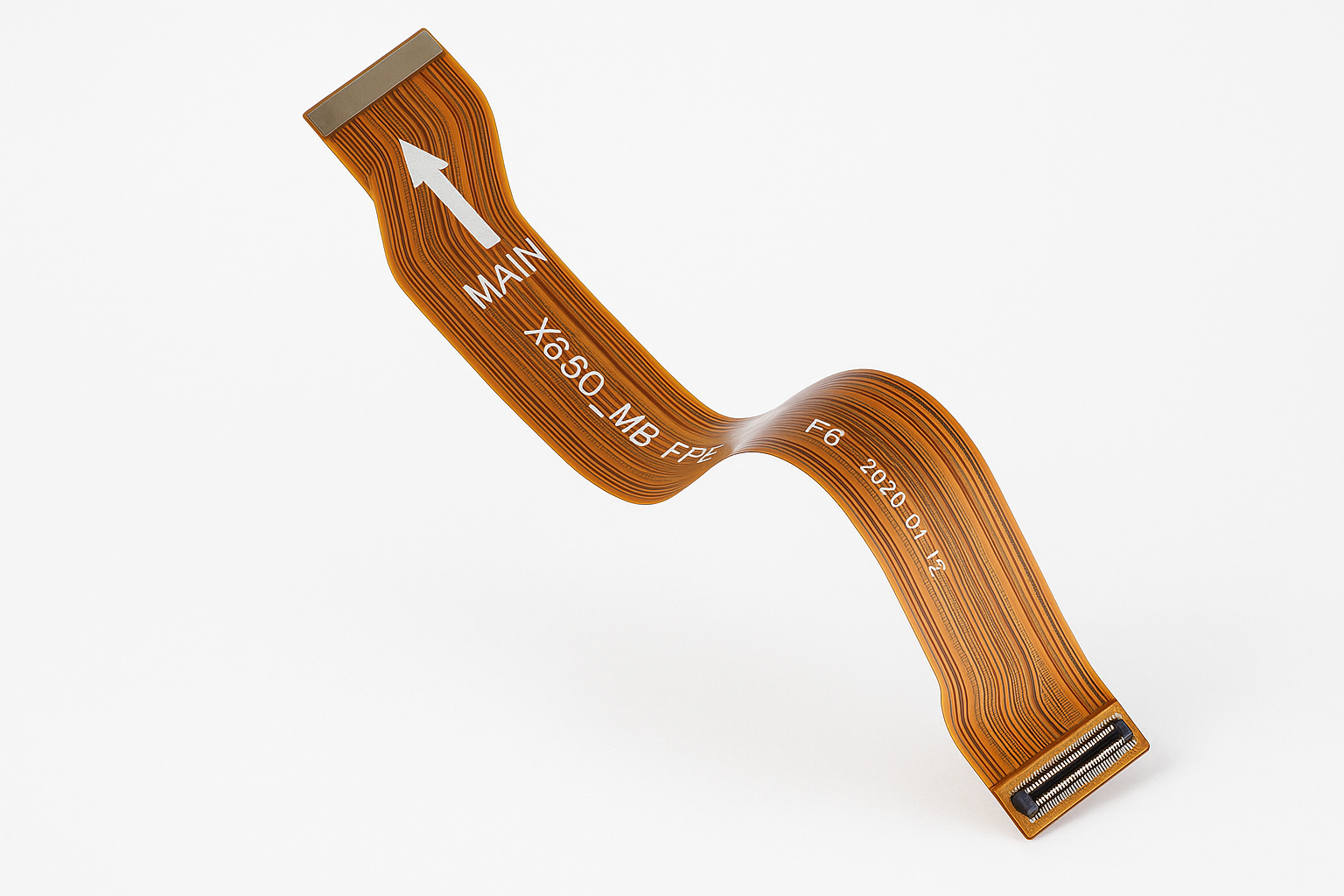 Infinix S5 Pro X660 Main Flex Cable Angled View