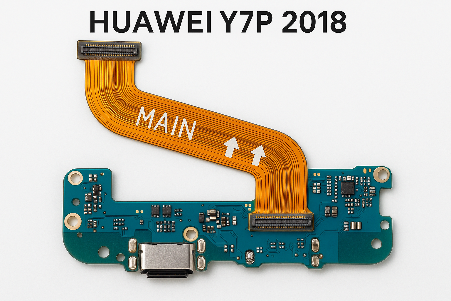 Huawei Y7P 2018 Flex Cable Installation View