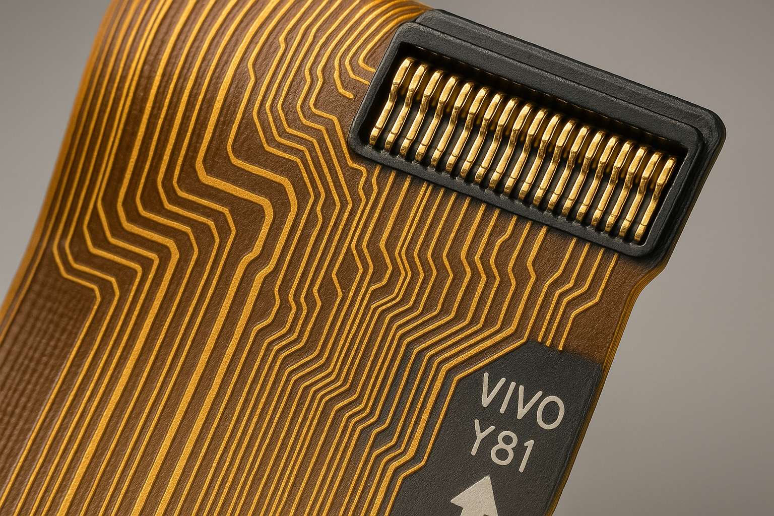 Vivo Y81 Main Flex Cable - Detailed Close-up