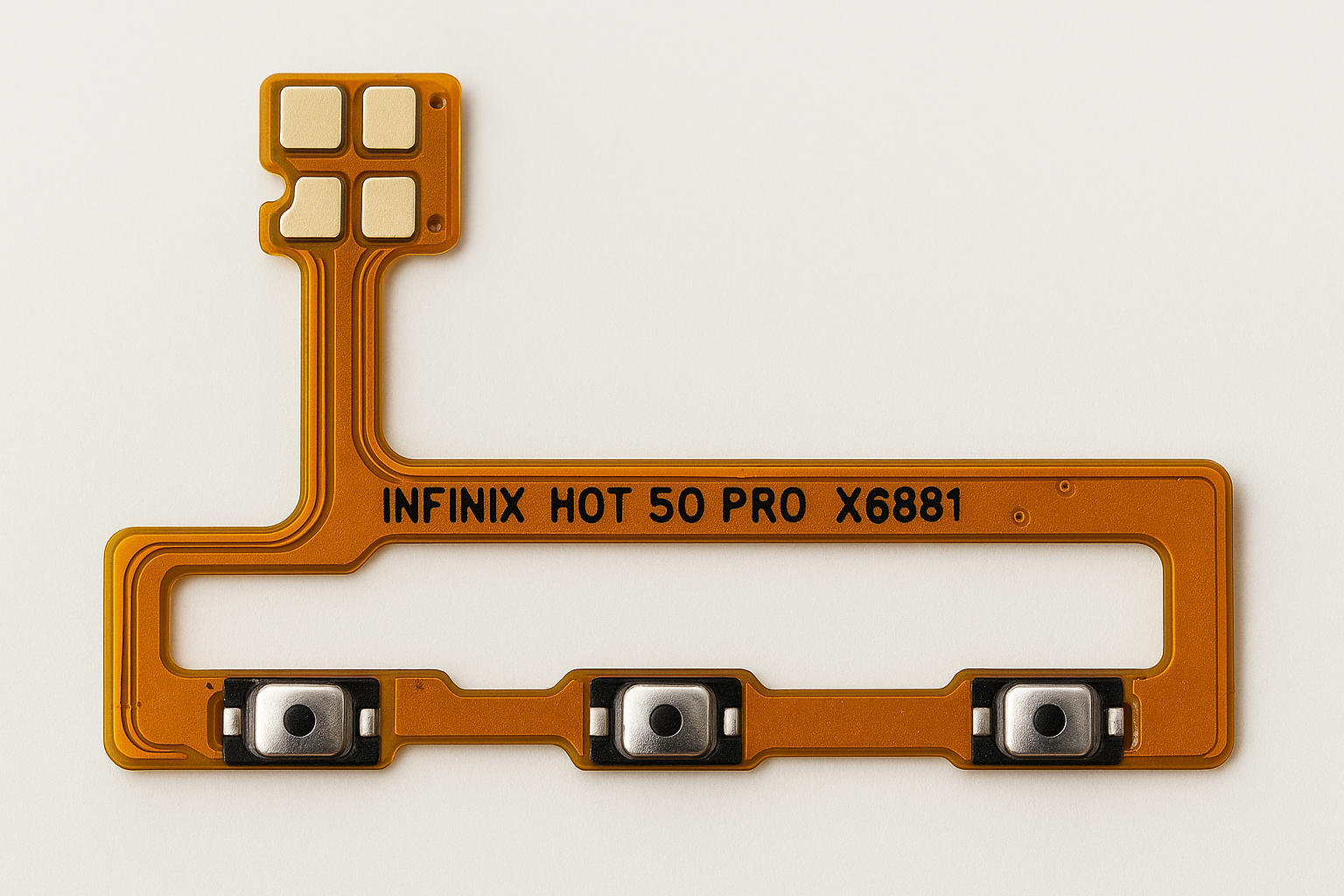 Infinix Hot 50 Pro X6881 Power Volume Flex Cable