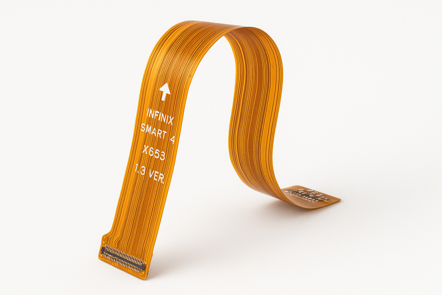 Infinix Smart 4 X653 1.3 Version Main Flex Cable Angled View
