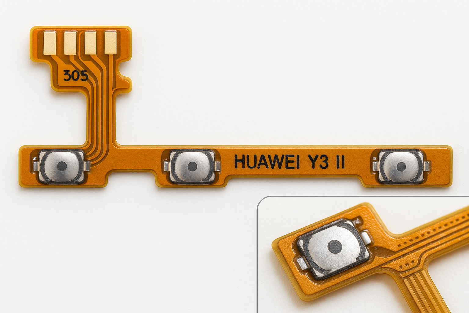Huawei Y3 II Power Volume Flex Cable