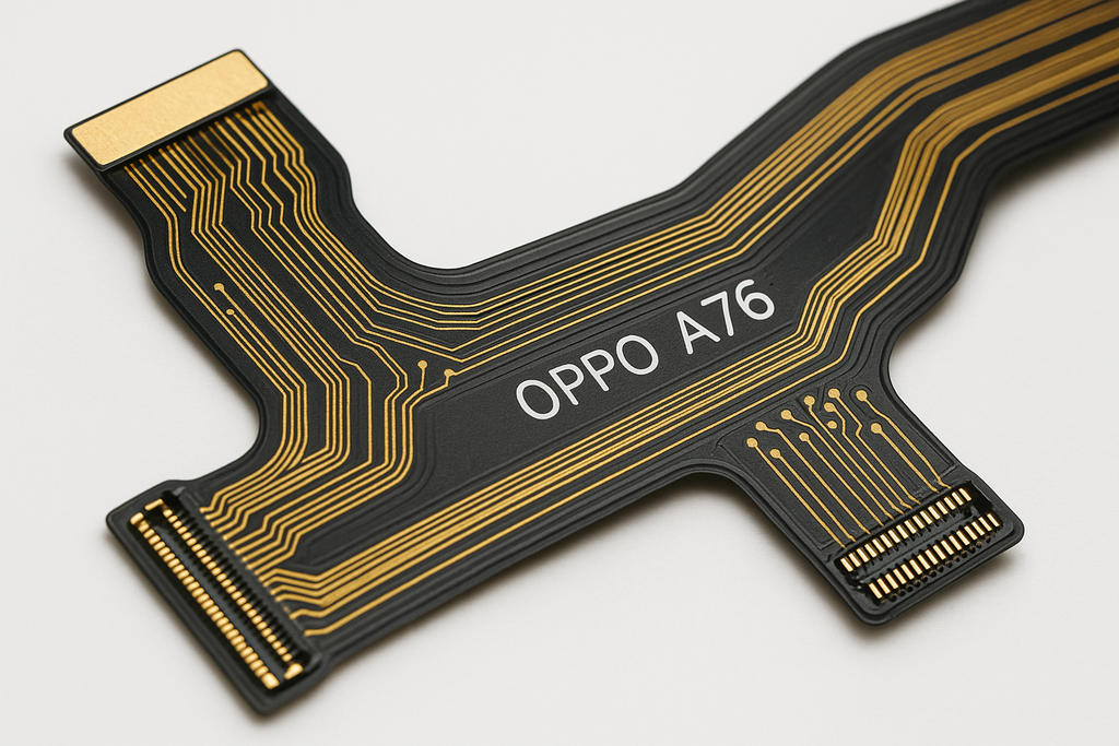 Oppo A76 Main Flex Cable Close-up