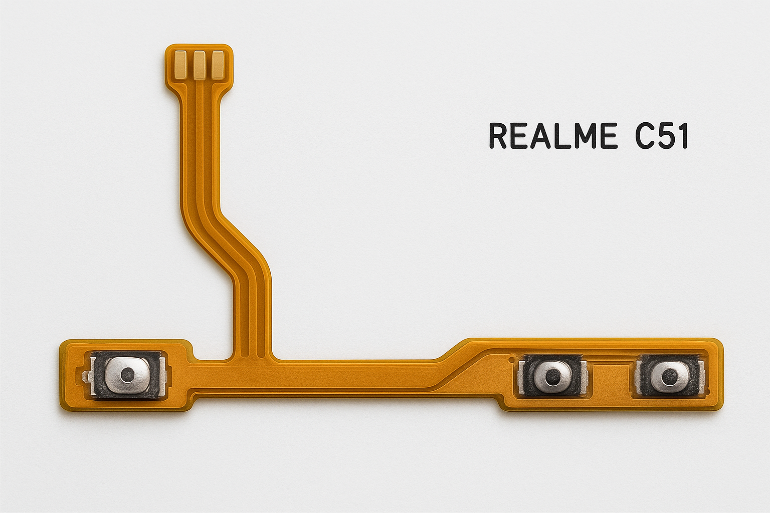 Realme C51 Power Volume Flex Cable HD Image