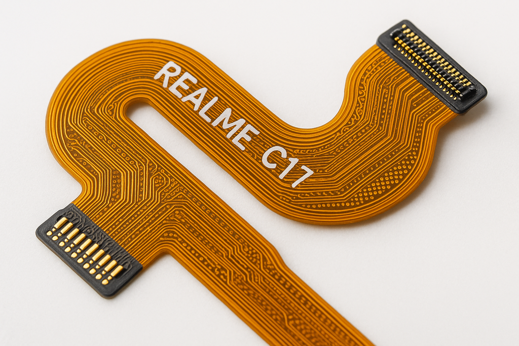Realme C17 Main Flex Cable Close-up