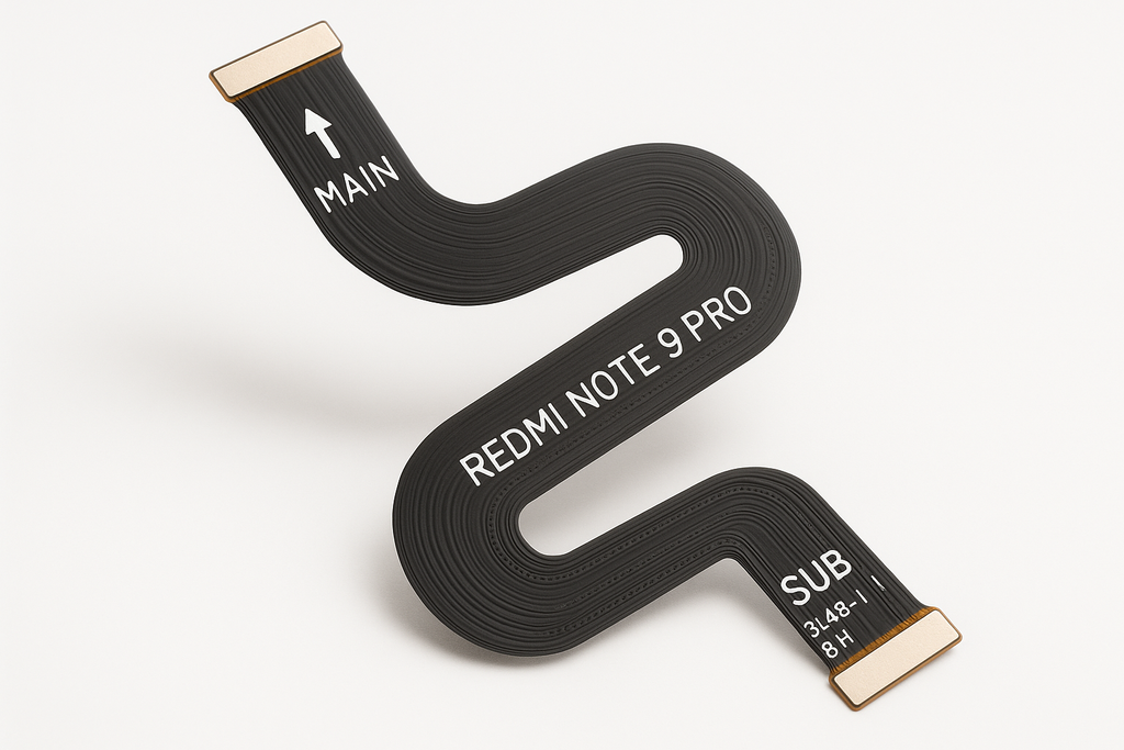 Redmi Note 9 Pro Main Flex Cable Angled View