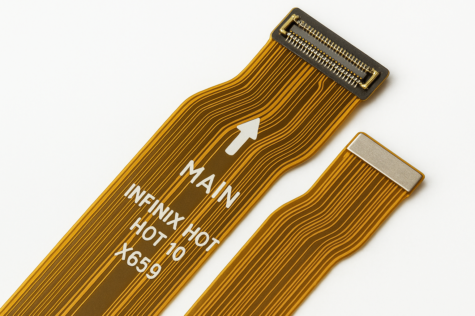 Infinix Hot 10 X659 Main Flex Cable Close-up