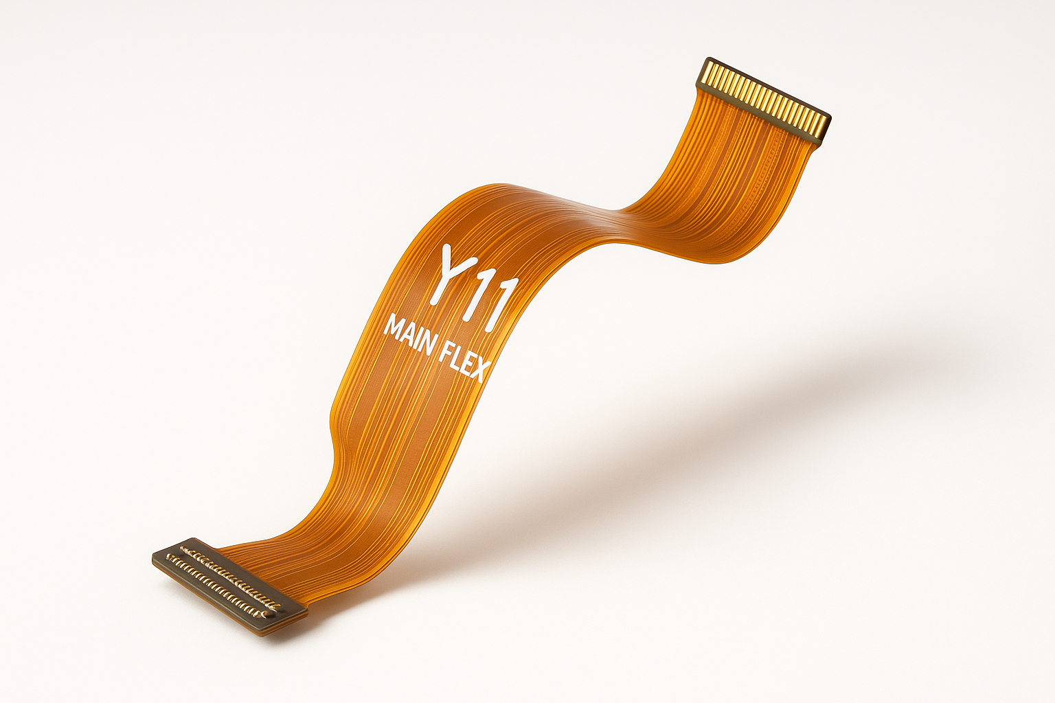 Y11 Main Flex Cable - Side Profile View
