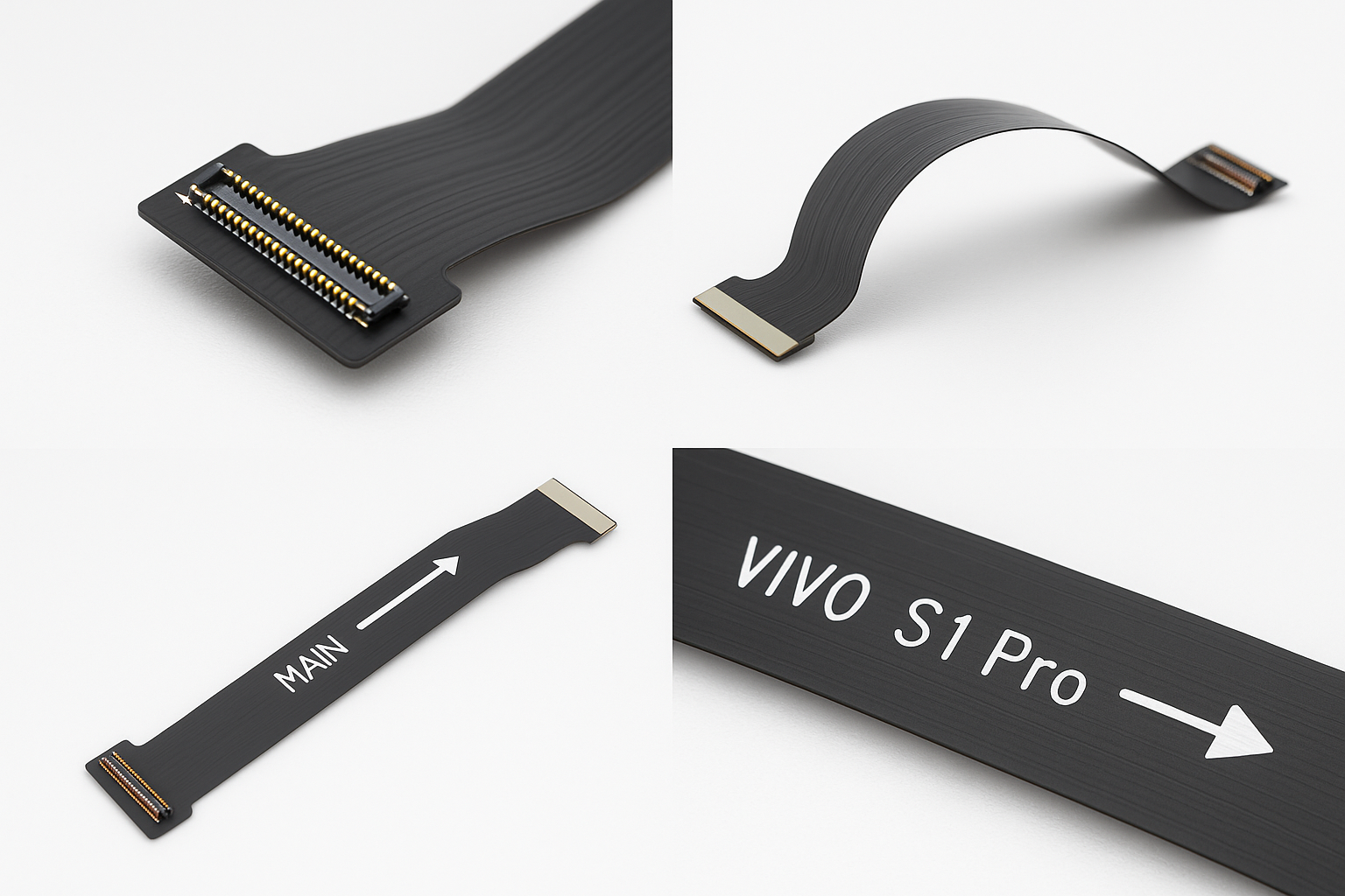 Vivo S1 Pro Flex Cable Detail Views