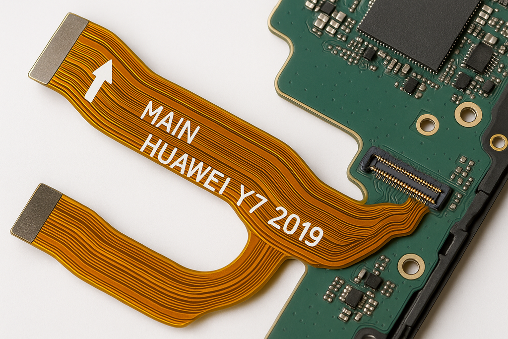 Huawei Y7 2019 Flex Cable Installation View