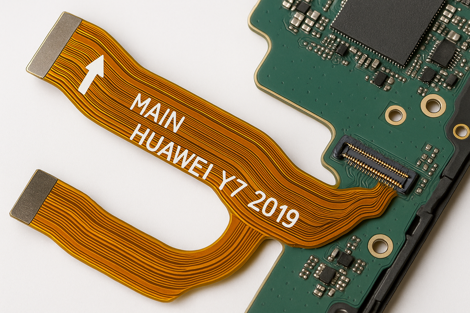 Huawei Y7 2019 Flex Cable Installation View