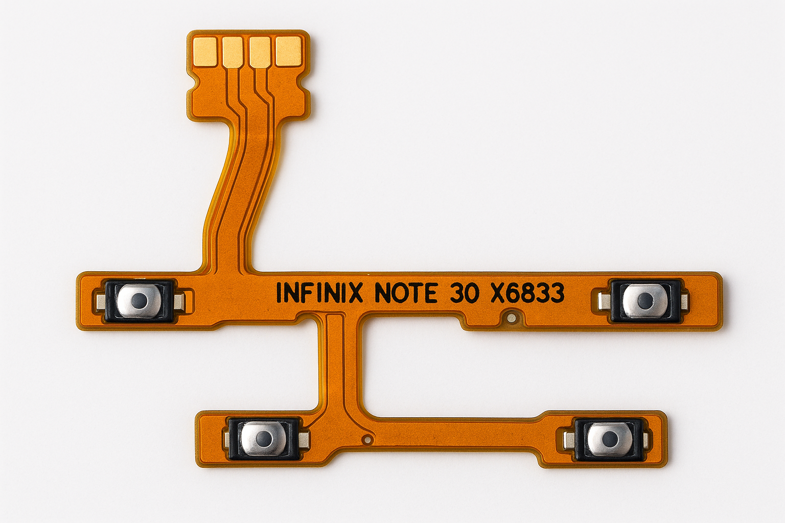 Infinix Note 30 X6833 Power Volume Flex Cable