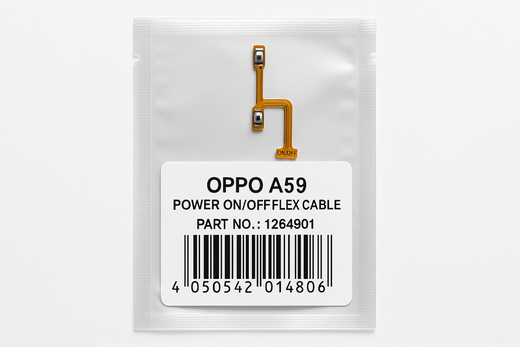 Oppo A59 Power Flex Cable - Professional Packaging