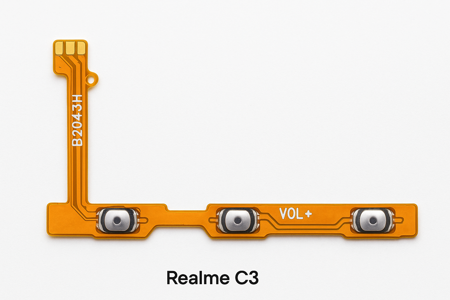 Realme C3 Volume Up/Down Flex Cable HD Image