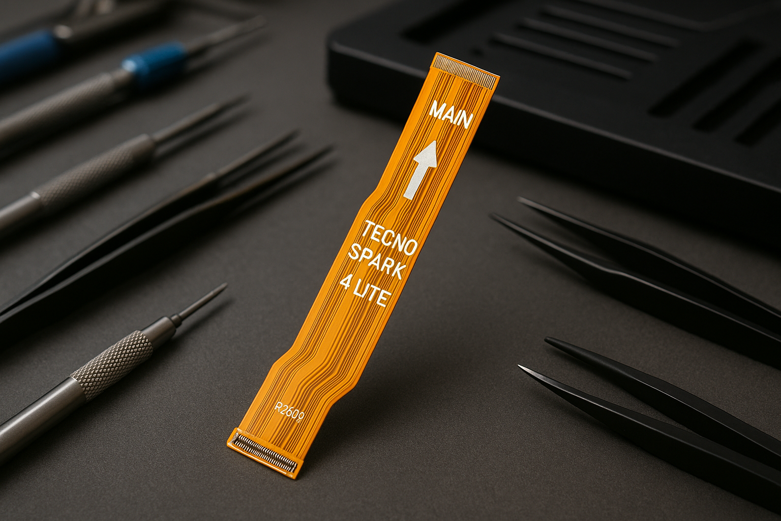 Tecno Spark 4 Lite Main Flex Cable - Workshop Setting