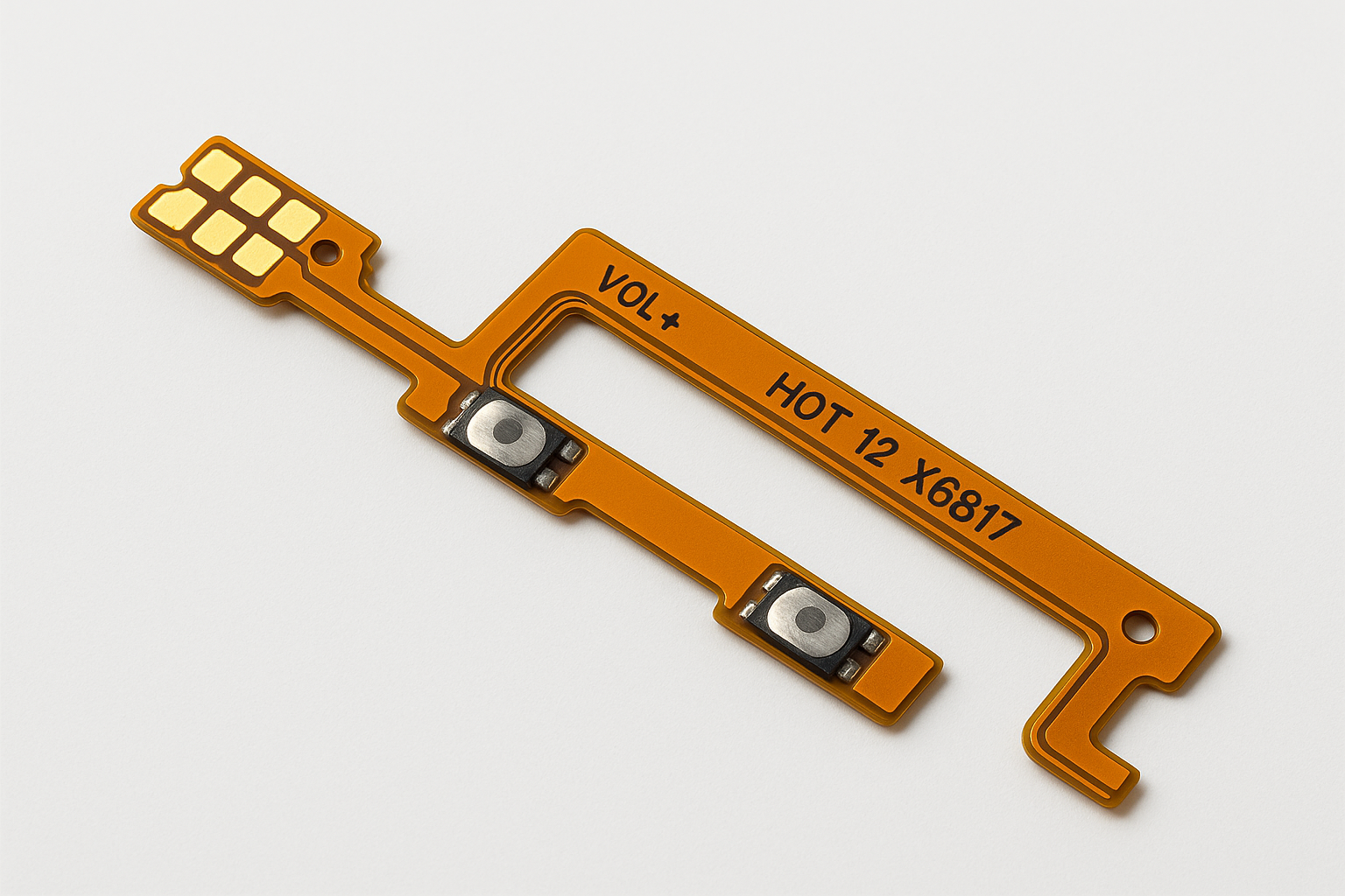 Infinix Hot 12 X6817 Power Volume Flex Cable
