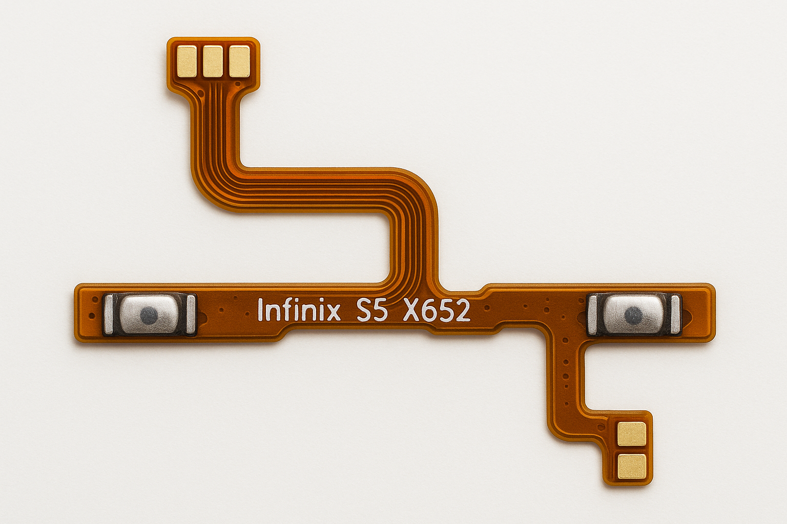 Infinix S5 X652 Power Volume Flex Cable