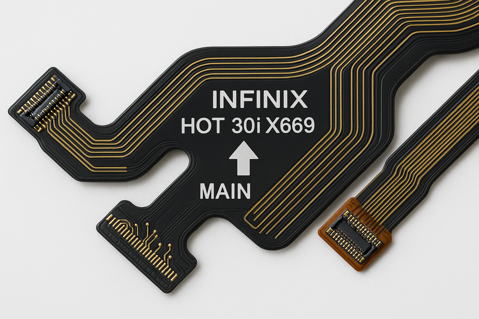 Infinix Hot 30i X669 Main Flex Cable Close-up