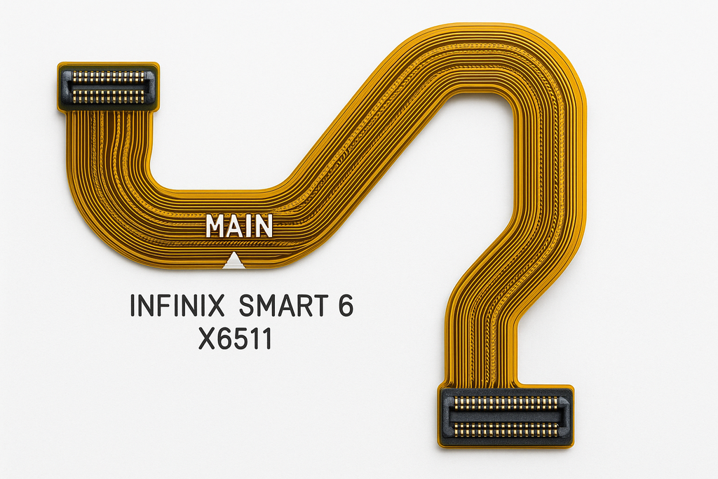 Infinix Smart 6 X6511 Main Flex Cable Close-up