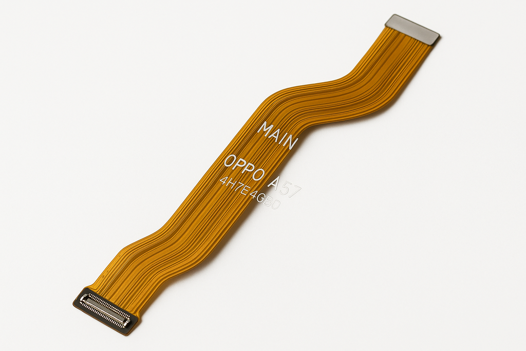 Oppo A57 Old Main Flex Cable Angled View