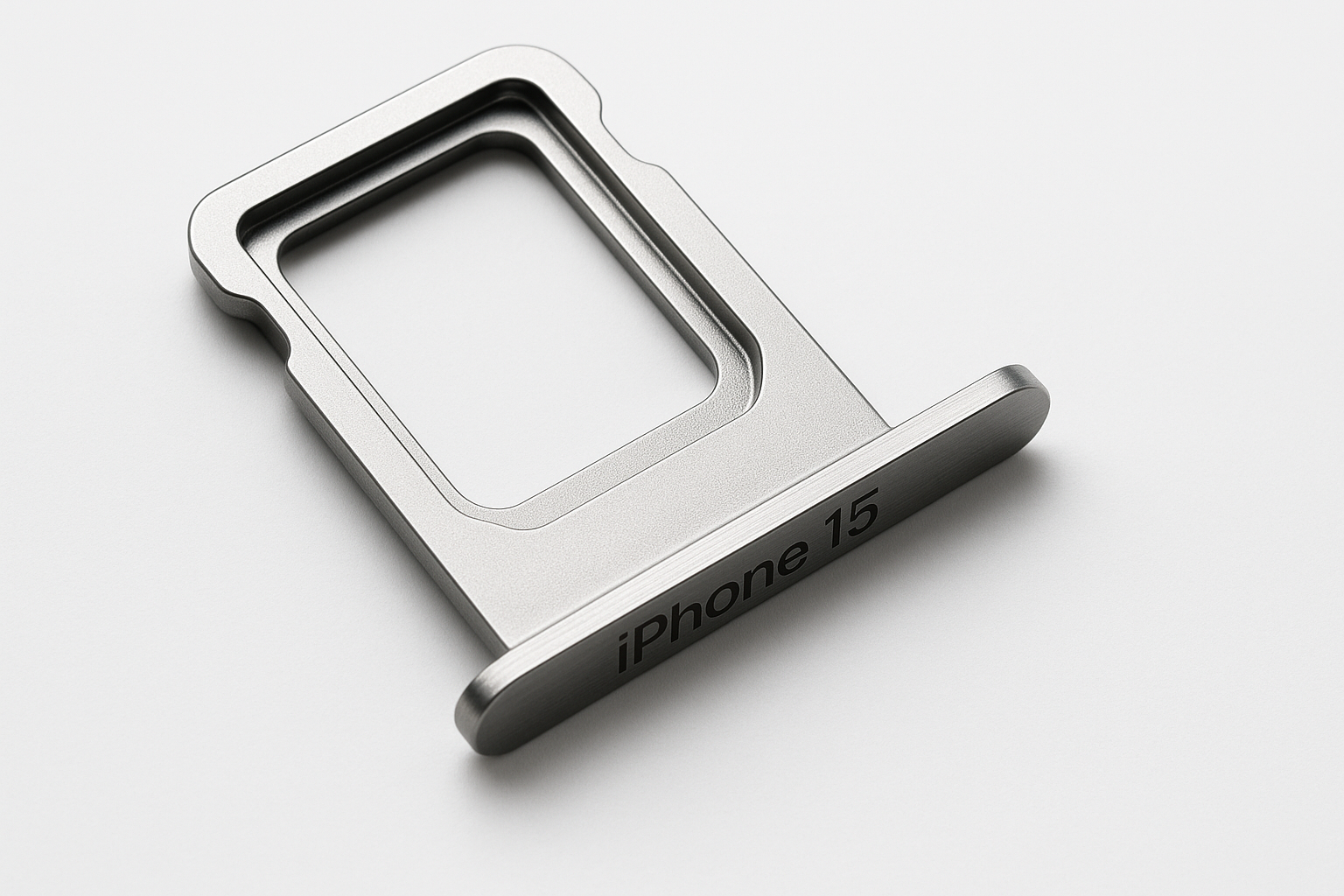 iPhone 15 SIM Tray HD Image