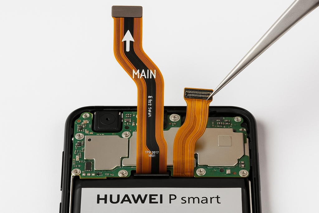 Huawei P Smart Flex Cable Installation View