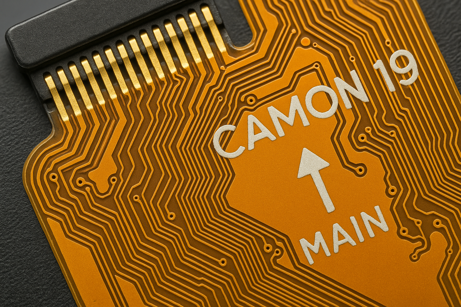Tecno Camon 19 Main Flex Cable - Detailed Close-up