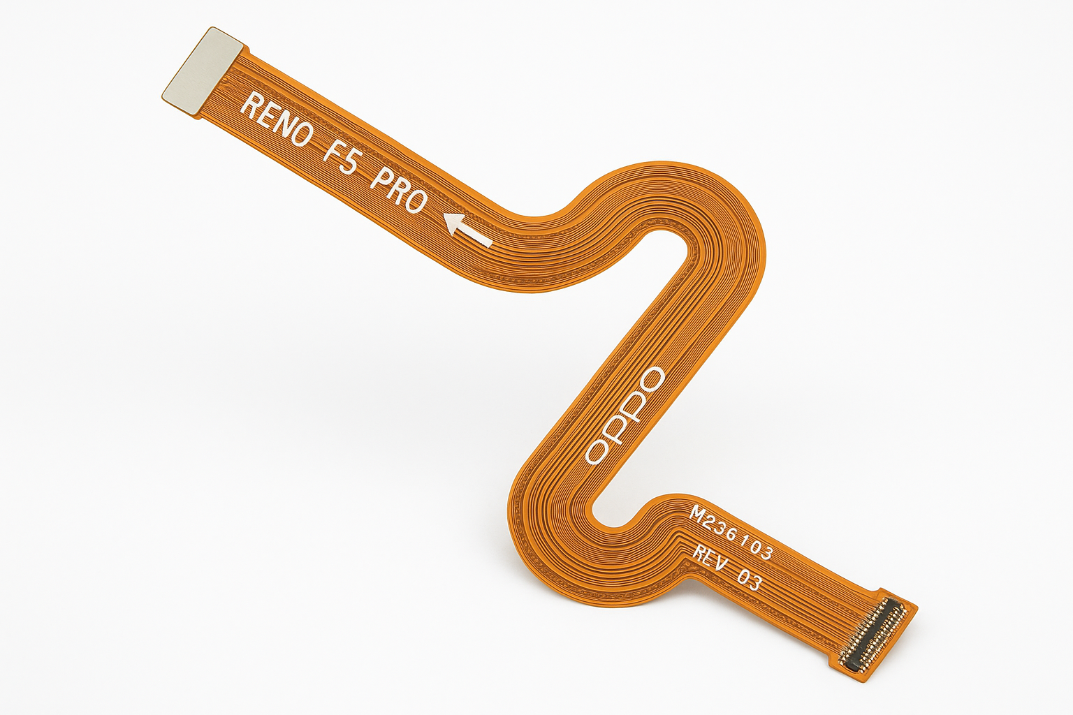 Oppo Reno F5 Pro Main Flex Cable Angled View