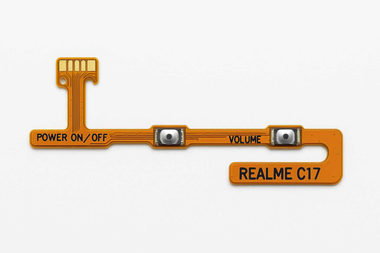 Realme C17 Power Volume Flex Cable HD Image
