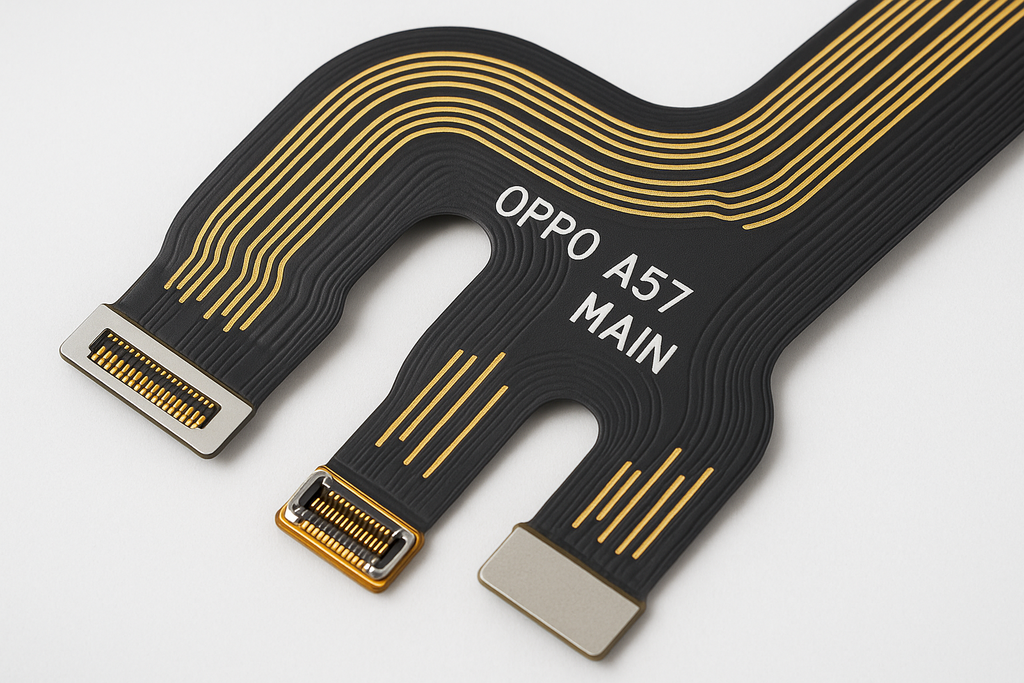 Oppo A57 Main Flex Cable Close-up