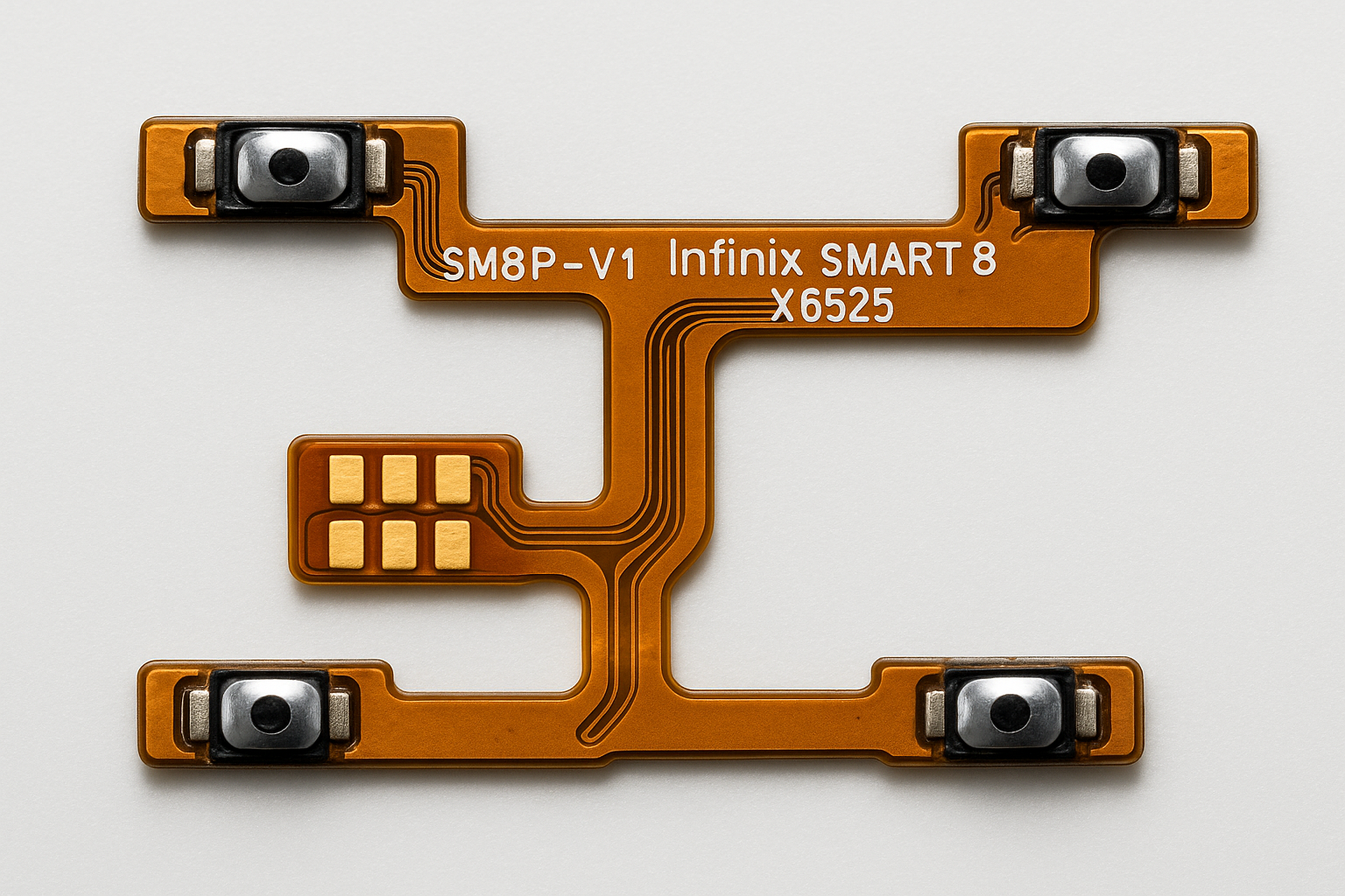 Infinix Smart 8 X6525 Power Volume Flex Cable