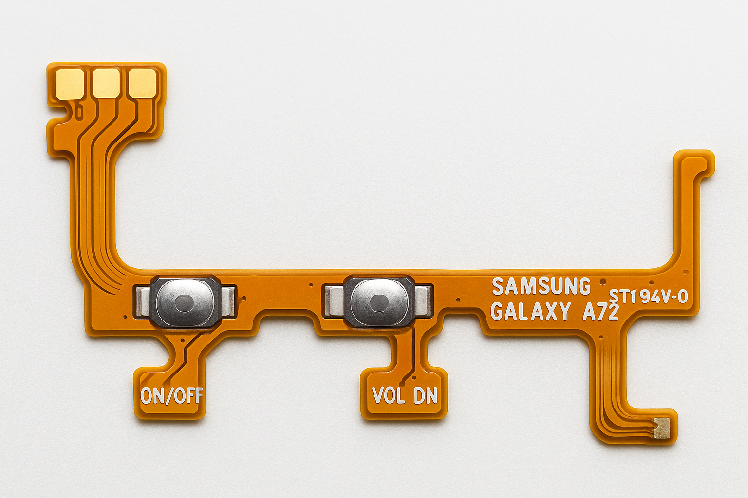 Samsung A72 Simple Power On/Off + Volume Flex Cable