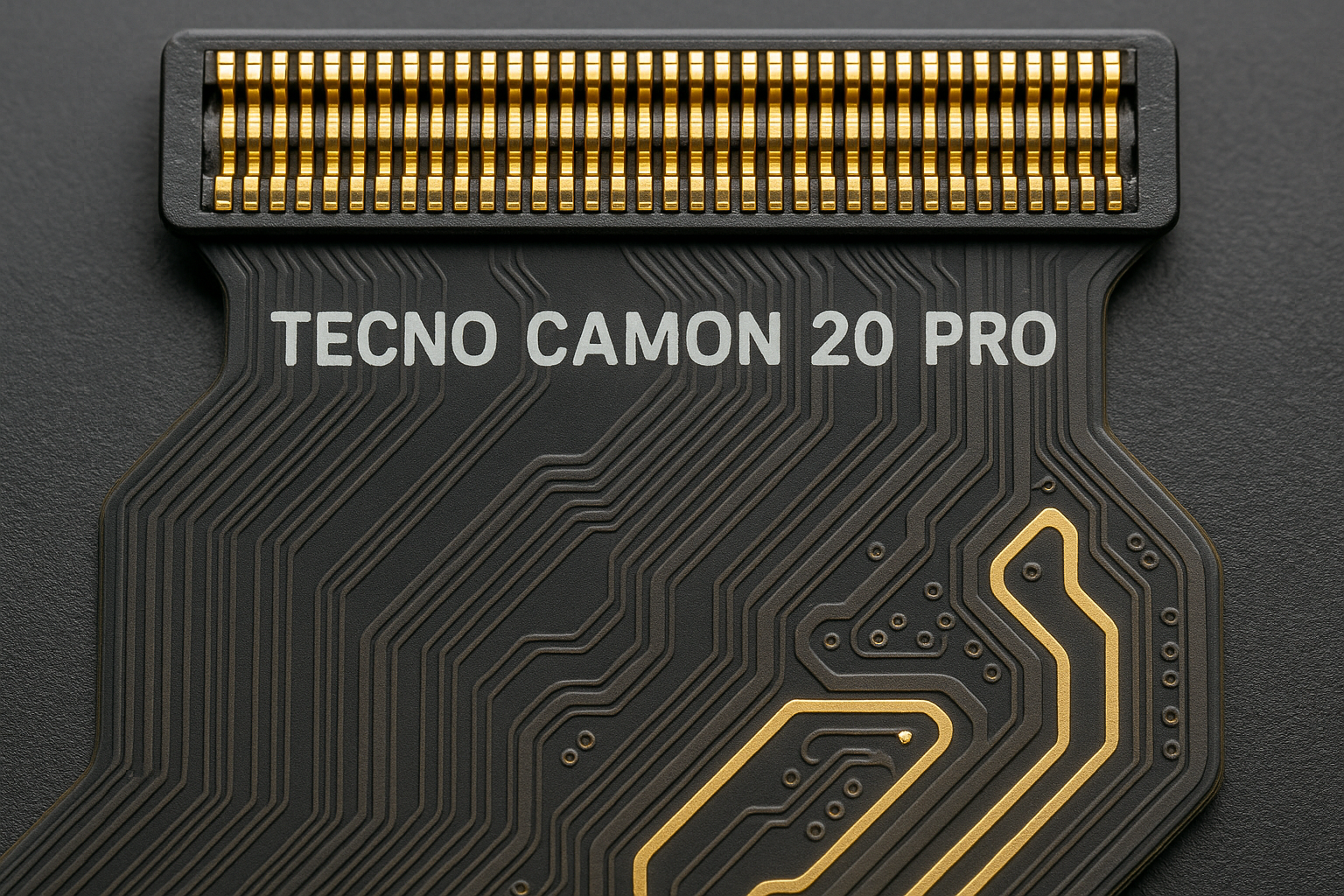 Tecno Camon 20 Pro Main Flex Cable - Detailed Close-up