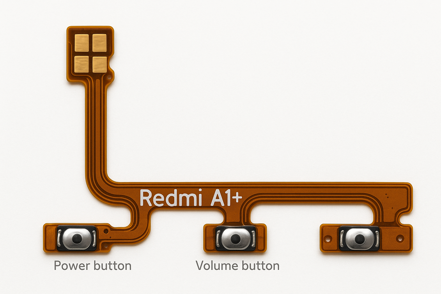 Redmi A1 Plus Power Volume Flex Cable HD Image