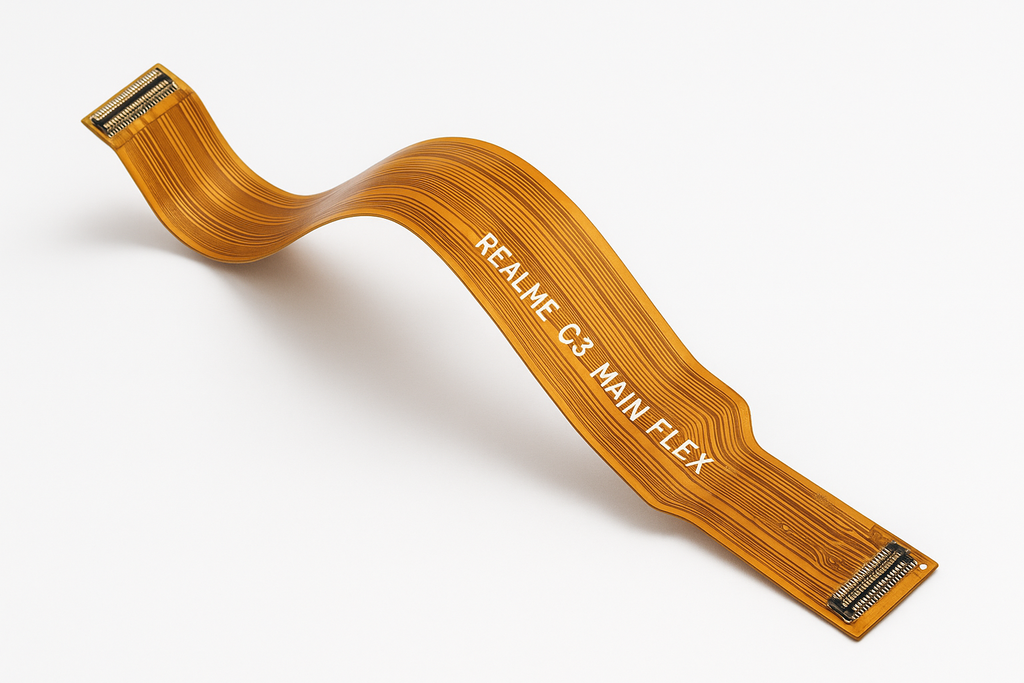 Realme C3 Main Flex Cable Angled View