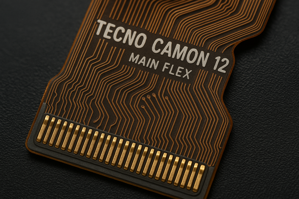 Tecno Camon 12 Main Flex Cable - Detailed Close-up