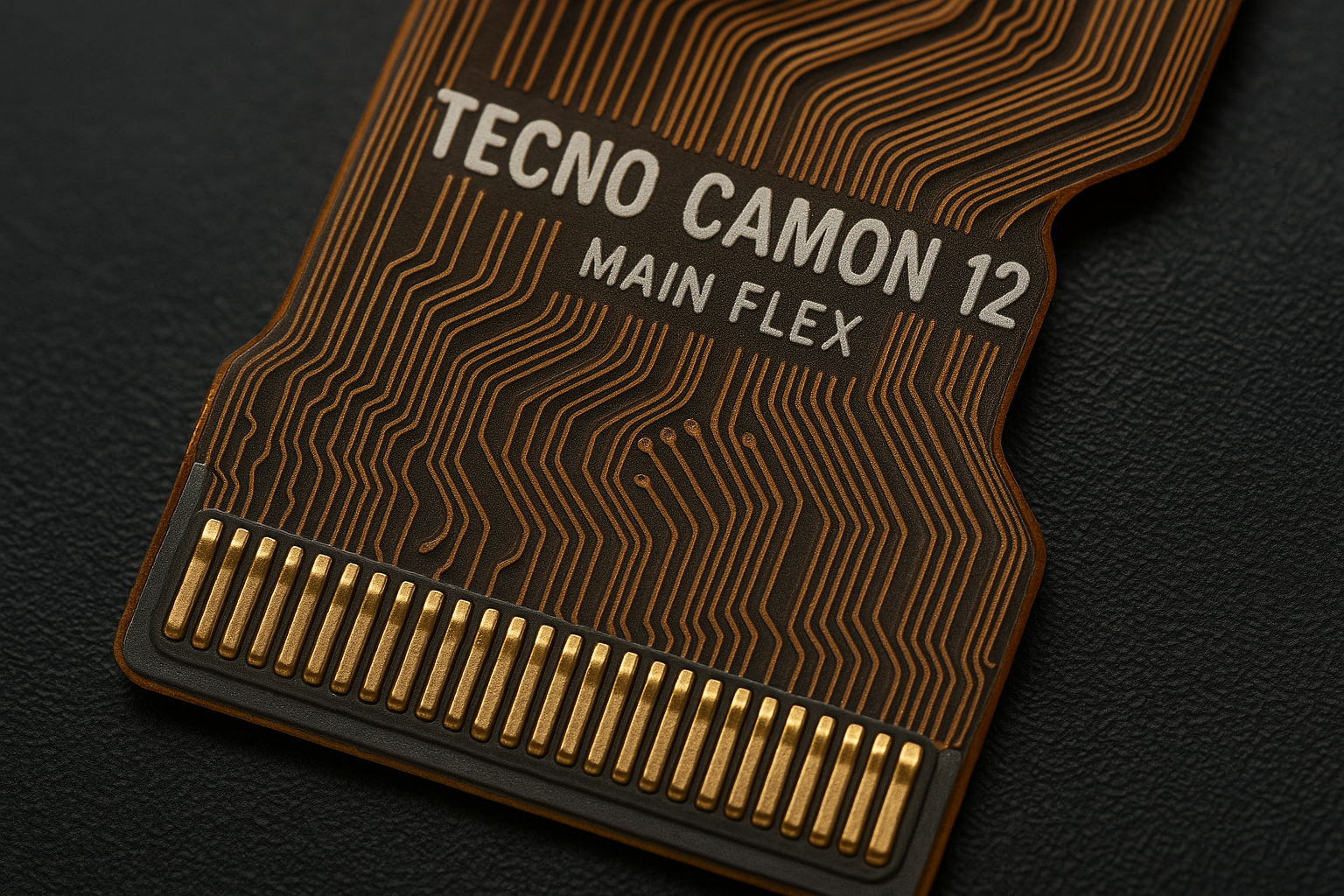 Tecno Camon 12 Main Flex Cable - Detailed Close-up