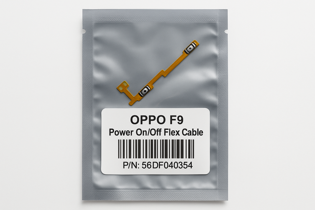Oppo F9 Power Flex Cable - Professional Packaging