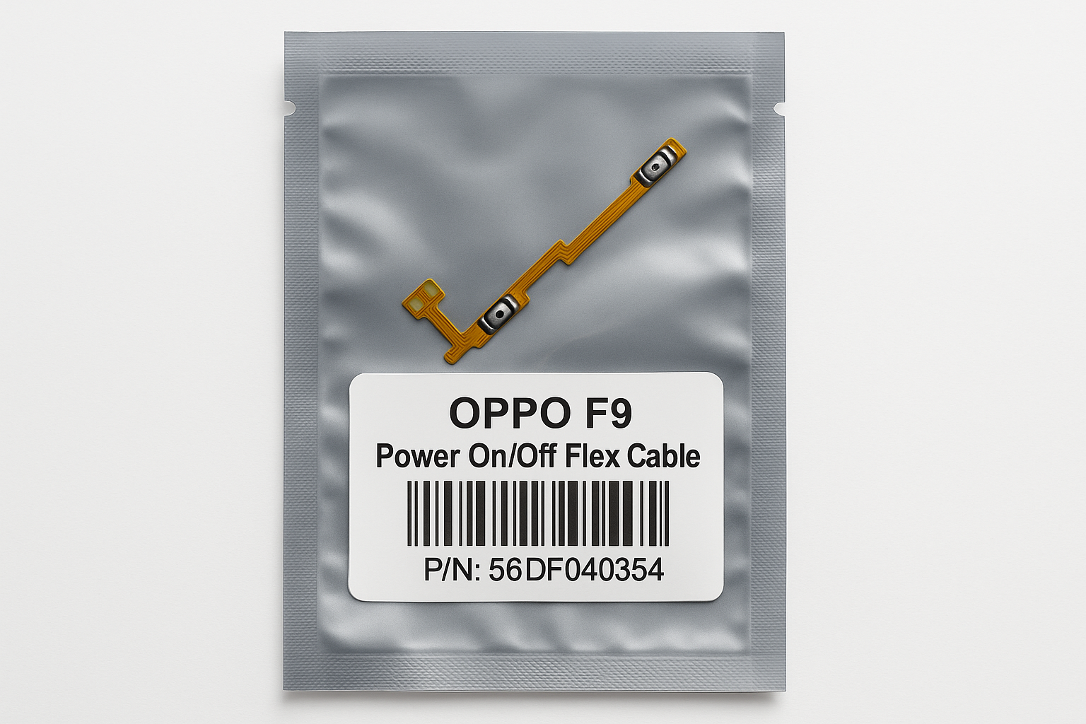 Oppo F9 Power Flex Cable - Professional Packaging