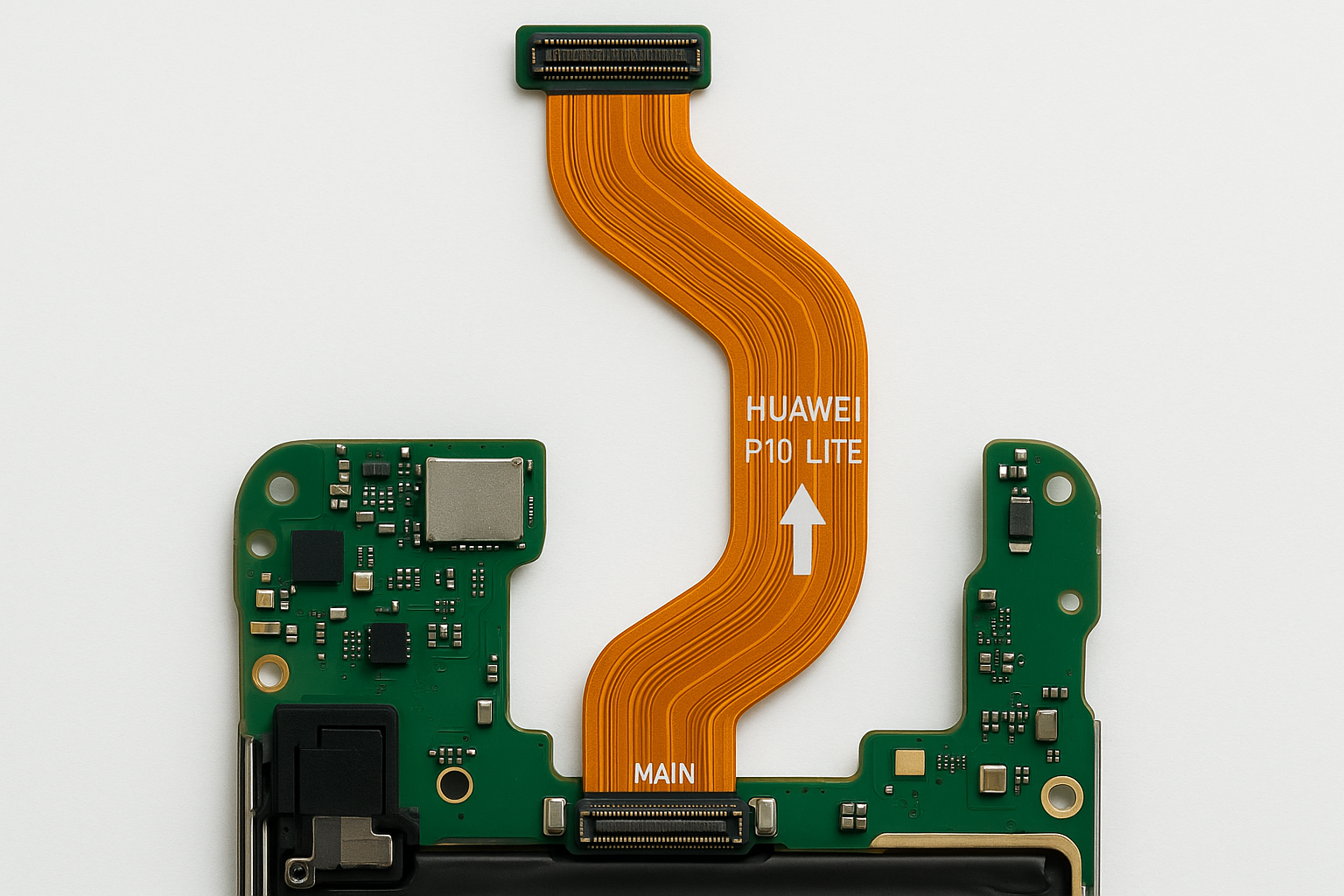 Huawei P10 Lite Flex Cable Installation View
